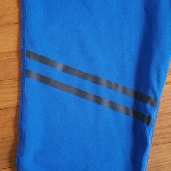 Blue Workout Leggings - Picture 2 of 4